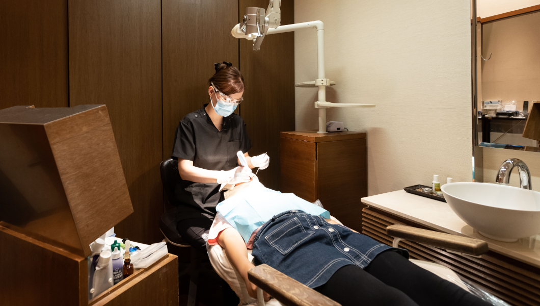 ケア個室（予防・ホワイトニング専用ルーム）